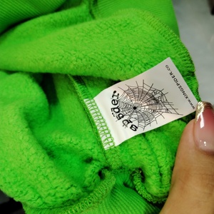 Felpa con Cappuccio Personalizzata Spopiedaer Design Spwo5devrr di Alta Qualità, Stile Gotico 1:1 Streetwear con Motivo Geometrico a Rete - Product Image 2