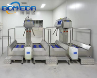 Kompakter Stiefelsohlenreiniger |   Mini Industrielle Schuhputzmaschine Lebensmittelanlage Hygienische Ausrüstung