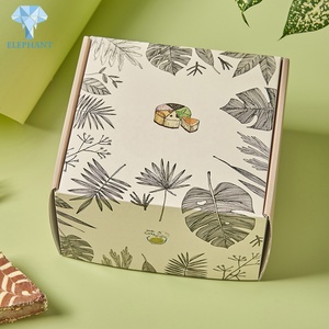Custom <b>Small</b> Biodegradable Paper Sushi <b>Container</b> Boxes Cardboard Food Packaging Box - Product Image 3