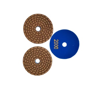 Bloc abrasif à liant résineux 4 pouces 4 mm pour usage humide et sec, haute efficacité, longue durée, ponçage rapide des surfaces - Product Image 2