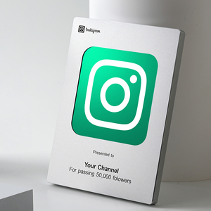 <span class=keywords><strong>2025</strong></span> nóng bán tùy chỉnh Instagram Youtube nút chơi gương giống như phản chiếu tiktok giải thưởng mảng bám tùy chỉnh bán buôn - Product Image 1