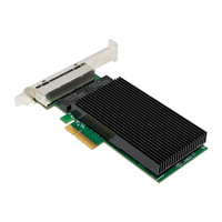Carte réseau interne filaire pour serveur PCIe3.1 X4 I226-T4 4 ports 2.5GBASE-T de haute qualité en stock pour NAS et vision industrielle