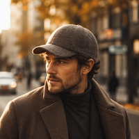 Casquette Trucker Personnalisée en Laine Polaire Respirante Imperméable avec Lettres Réglables Luxe Unisexe Hiver Vente en Gros OEM