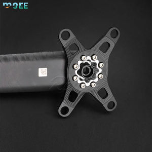 SeeMore 4 Claws 110mm BCD Manivelle en fibre de carbone à montage direct Plateau de pédalier <span class=keywords><strong>DUB</strong></span> Axe de 29 mm Ultra-léger Ensemble de manivelle de vélo de route en carbone - Product Image 3