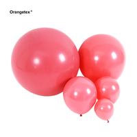 Lot de ballons en latex de couleurs assorties pour Noël, Halloween, la Saint-Valentin – Décoration de fête durable en caoutchouc – Fournitures de fête