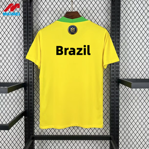 Maillots de football de l'équipe nationale brésilienne 2026 pour adultes, haute qualité, vente chaude, pas cher, maillots de football thaïlandais, modèle mondial Niymr - Product Image 1