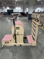 Silla y Barril de Pilates Combinados, Silla y Barril para Pilates, Combinación de Silla y Barril, Base de Silla de Pilates con Longitud Ajustable