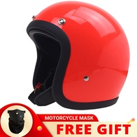 Casque de moto électrique BLD Cross-Border Supply 500TX certifié 3C en plastique renforcé de fibre de verre léger unisexe rétro