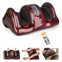 Masseur de pieds portable sans fil, télécommande, appareil de massage électrique à rouleaux pour les jambes et les genoux des adultes
