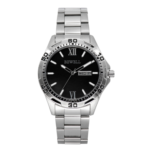 Your Own Brand Private Label Fashion OEM Men Stainless Steel Waterproof Luxury Custom Wrist Watch Factory