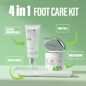 Kit de Cuidado de Pies, Gel Removedor de Callos, Crema de Urea al 45%, Mascarilla Exfoliante para Pies, Reparación de Talones Agrietados, Set de Pedicura Hidratante - Product Image 2