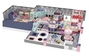 Fabriqué en chine, maison de jeux en plastique pour enfants, <span class=keywords><strong>Fort</strong></span> méchant, aire de jeux intérieure pour enfants - Product Image 2