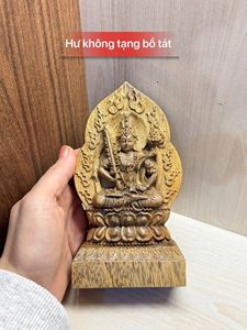 Mini Estatua de Buda Guardián de Agarwood Vietnamita de Alta Calidad, Madera de Agar Vietnamita Tok – Tallado CNC de Precisión, 14 cm de Altura - Product Image 3