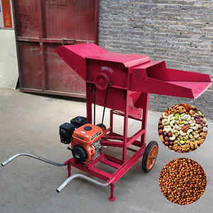 Approvisionnement d'usine en Chine moissonneuse agricole maïs soja décortiqueur moteur électrique en acier au carbone semi-automatique faible - Product Image 2