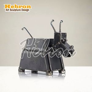 Escultura Artística <span class=keywords><strong>de</strong></span> Metal Reciclado con Diseño Musical, Decoración Interior para el Hogar, Adornos <span class=keywords><strong>de</strong></span> Flores <span class=keywords><strong>de</strong></span> Seda para Escritorio, Rosas <span class=keywords><strong>de</strong></span> Plástico, Plantas Bonsái - Product Image 5