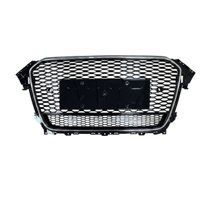 Nouvelle calandre PNB OEM compatible avec Audi A4L B8.5 S4 RS4 13-16 |   Cadre noir brillant |   Matériau ABS de haute qualité |   Installation facile |   Rapide - Product Image 1