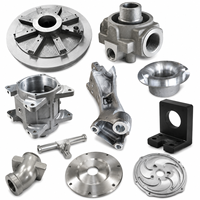 Pièces et composants sur mesure en aluminium ADC12 et alliage de zinc, moulés par coulée sous pression et sous vide, pour l'automobile et les machines industrielles