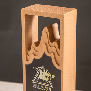 Placa de Madera Personalizada de Alta Calidad con Diseño Nuevo 2024, Placa de Madera Única para Reconocimiento Corporativo a Empleados, Seguros - Product Image 4