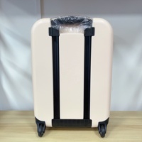 Nouvelle Valise de Voyage Luxueuse Pliable à Roulettes, en PC, ABS et Aluminium, Set de Bagages Pivotants pour Voyages en Extérieur