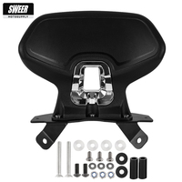 SWEER Kit de modernisation et de remontage pour support lombaire arrière de voiture Zontes 368G en PU et aluminium