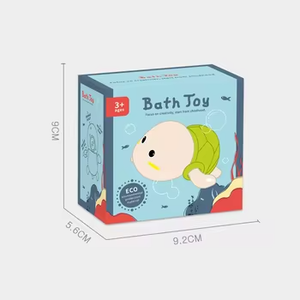 Jouets de bain pour bébé 2024, jeu d'eau flottant, animaux de dessin animé, matériau ABS écologique, jouet flottant classique pour tout-petits, baleines mignonnes - Product Image 6