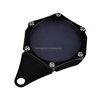 Support de plaque d'immatriculation étanche pour scooters, quads, cyclomoteurs, VTT, motos, moto