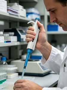 Micropipetta Meccanica Digitale Monocanale Regolabile e Autoclavabile, Alta Precisione, Leggera ed Ergonomica, Attrezzatura da Laboratorio - Product Image 5