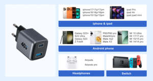 อุปกรณ์ชาร์จไฟบนผนังชนิด C 30W PD3.0 GAN พร้อมระบบชาร์จเร็วสำหรับ17 PRO MAX และแล็ปท็อป - Product Image 6