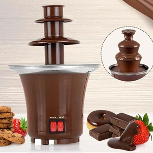 Mini <span class=keywords><strong>fontaine</strong></span> <span class=keywords><strong>à</strong></span> <span class=keywords><strong>chocolat</strong></span> électrique certifiée CE RoHS Offre Spéciale, 3 pneus pour la maison, bricolage, fête, prix bon marché - Product Image 2