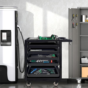 Carro de herramientas mecánico de servicio pesado | Sistema de almacenamiento móvil OEM personalizado con organizadores de cajones Carro de servicio de grado comercial - Product Image 5