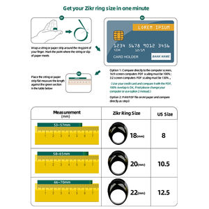 Мусульманское умное кольцо-цифровой счетчик Tasbih, уведомление азана, молитвенная сигнализация восхода солнца, Приложение IOS, исламский носиемый компас, Управление приложениями - Product Image 6