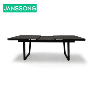 Garden Furniture Outdoor <b>Dining</b> <b>Table</b> and Chairs <b>Table</b> and Chair Set Patio Aluminum Frame Wooden Hotel High-end Cafe Restaurant - Product Image 5