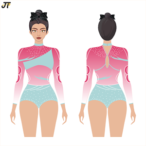 <span class=keywords><strong>Justaucorps</strong></span> de gymnastique long ou court en tissu Spandex durable, style personnalisé, costume de sport pour filles et enfants, gymnastique <span class=keywords><strong>artistique</strong></span> professionnelle - Product Image 1