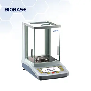 BIOBASE çin BA-C otomatik elektronik analitik denge dahili kalibrasyon 0 ~ 220g hiçbir pil dengesi laboratuvar için