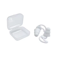 Bouchons d'oreille réutilisables, doux et lavables, anti-bruit, efficacement protégés pour dormir, en silicone, confortable et à la mode
