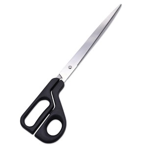 Stainless Steel <b>Sewing</b> Scissors Straight Head Black Home Use Tailor's Scissors - Product Image 4