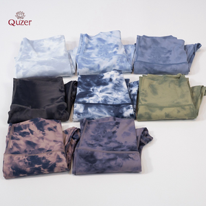 Wholesale High Quality Non Scrunch Compression Yoga Leggings Tie-dye Sports Running Gym Tights for <strong>Women</strong> - Product Image 5
