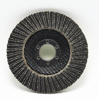 Lame à base de maille de papier abrasif en carbure de silicium, grains abrasifs de 100 à 300, tailles personnalisées, support durable, roue pour meuleuse d'angle