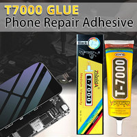 Colle noire Zhanlida T7000 110ml, imperméable, sans blanchiment, séchage rapide, pour réparation de téléphones, tablettes, métal, céramique, cuir, plastique, bricolage