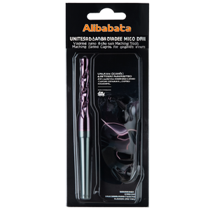 Universal Carbide <b>Micro</b> Drill Nano Tialn Coated 4xD Undrilled For <b>Machine</b> Tools - Product Image 2