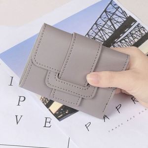 Portefeuille court pour enfants, style antique, éléments Han, motif géométrique, fermeture éclair, étanche, portable, porte-cartes, porte-monnaie, grand format - Product Image 3