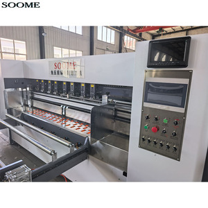 Macchina Automatica per Taglio e Scanalatura <span class=keywords><strong>di</strong></span> Cartone <span class=keywords><strong>Serie</strong></span> SMBD 2750/3250mm con Lama Sottile CNC e Alimentatore <span class=keywords><strong>a</strong></span> Bordo Guida - Product Image 5