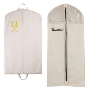 bags 100 Suppliers-Custom luxury multipurpose organic cotton garment bag