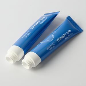 หลอด<span class=keywords><strong>บีบ</strong></span>พลาสติกเนื้อนิ่มแบบทนสารเคมี พร้อมโลโก้และปริมาณตามสั่ง บรรจุภัณฑ์ครีมบำรุงรอบดวงตา <span class=keywords><strong>หัว</strong></span>ซิลิโคนสำหรับนวด - Product Image 5