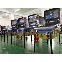 Arcade jeu armoire palmes trois écran affichage 3 pantallas table flipper virtuel