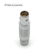Connecteur auto-bloquant push-pull de qualité industrielle PSCCONN série S 0S 1S 4 broches, BFFA.0S.304.CPAC42, BFFA.1S.304.CPAC52