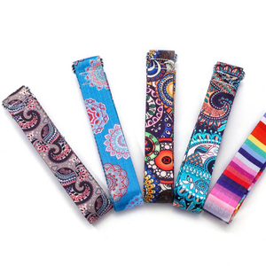 Sangle de yoga extensible en polyester personnalisée pour tapis de yoga - Product Image 1