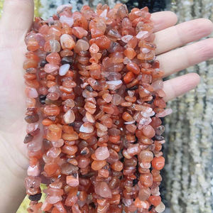 주얼리 제작용 구멍 있는 도매 천연 비정형 컬러풀한 원석 자갈 크리스탈 칩 루스 비즈 - Product Image 6