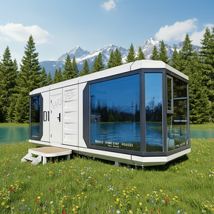 Luxuriöses <span class=keywords><strong>2</strong></span>-<span class=keywords><strong>3</strong></span> Schlafzimmer und Wohnzimmer Modernes Vorgefertigtes Smart Tiny Space Capsule Mobiles Modulares Containerhaus mit Küche - Product Image 3