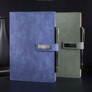 High Quality Business Office Custom Printed Leather Cover Travelers <b>Journal</b> Notebook A5 - Product Image 3